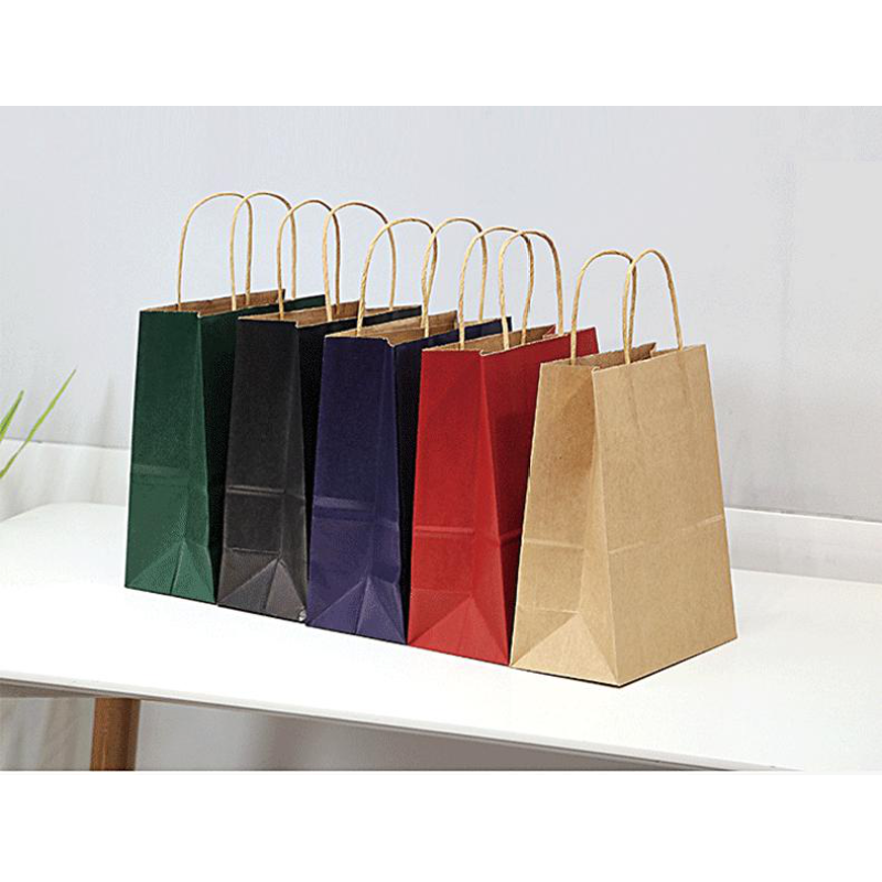 Kraft paper bags carrier bags